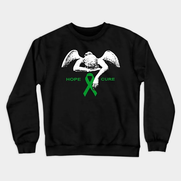 Brain Disabilities Awareness Hope Cure Crewneck Sweatshirt by KHANH HUYEN